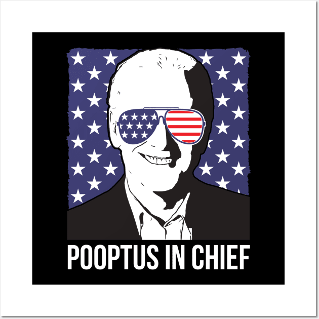 Pooptus in chief Wall Art by RayaneDesigns